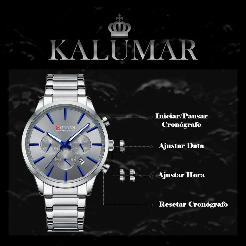 Relógio Masculino Stilus CURREN-Kalumar